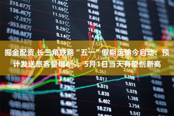 掘金配资 长三角铁路“五一”假期运输今启动：预计发送旅客量增6%，5月1日当天有望创新高
