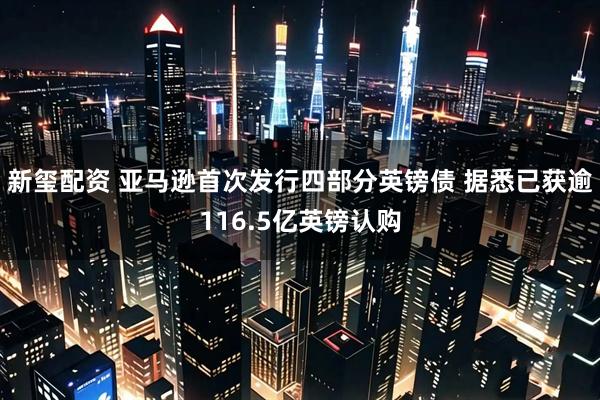 新玺配资 亚马逊首次发行四部分英镑债 据悉已获逾116.5亿英镑认购